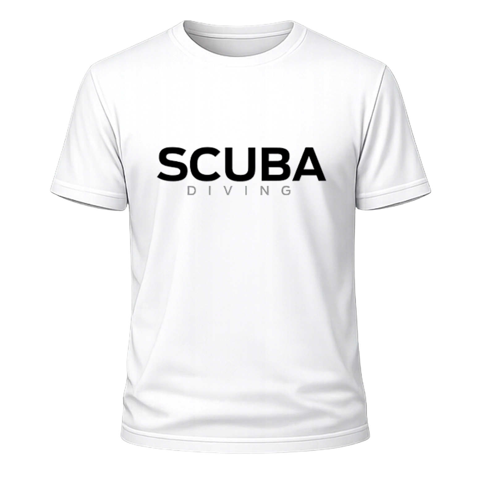 Dalgıç Temalı Tişört Scuba Diving (Unisex)