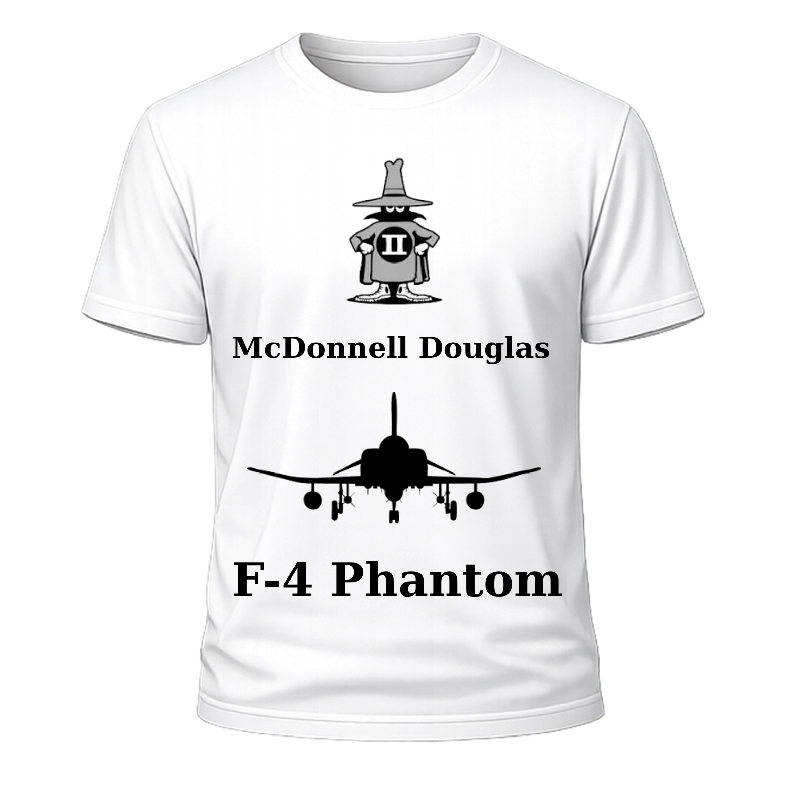 F-4 Phantom Havacılık Oversize Tişört