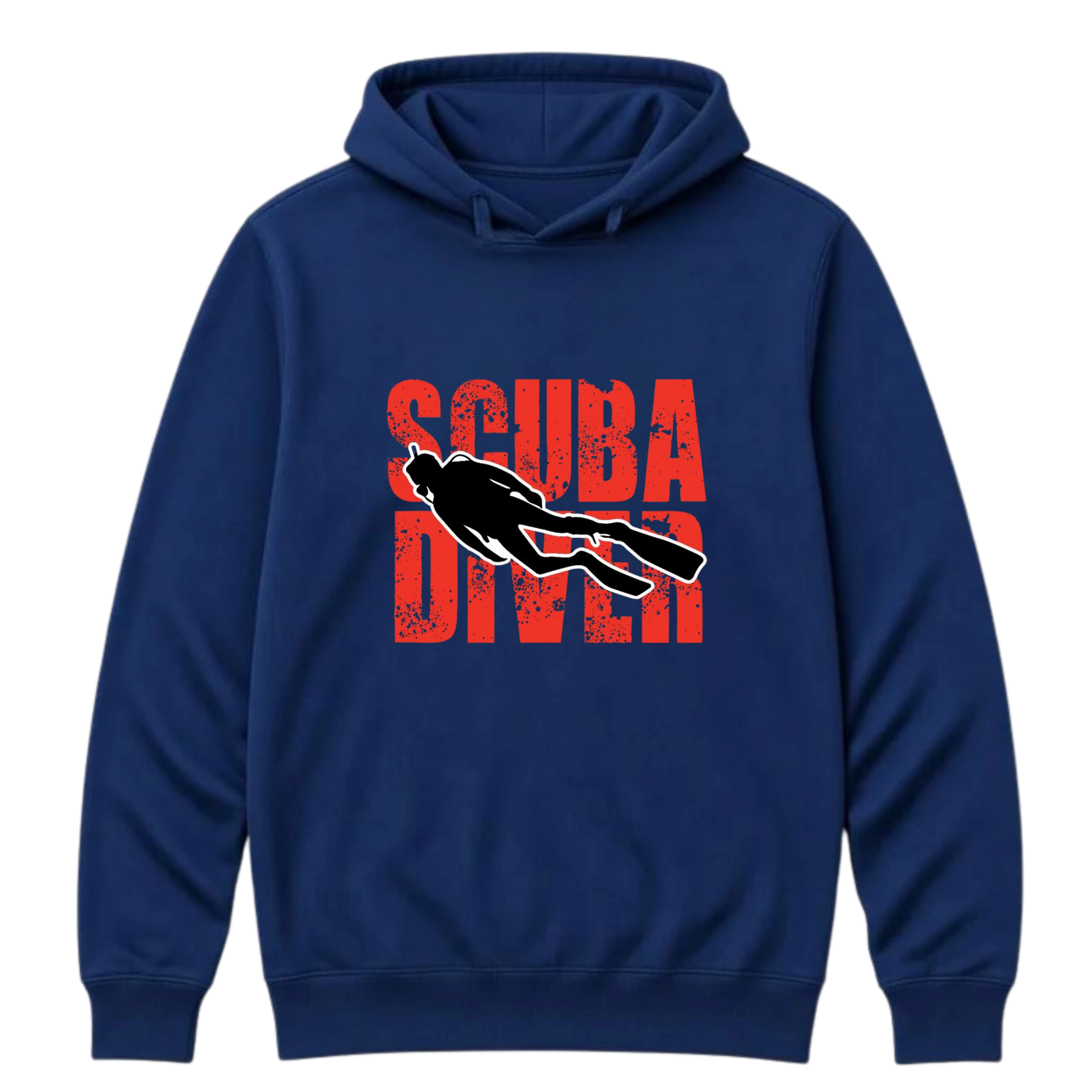 Scuba Diver Kapşonlu Hoodie