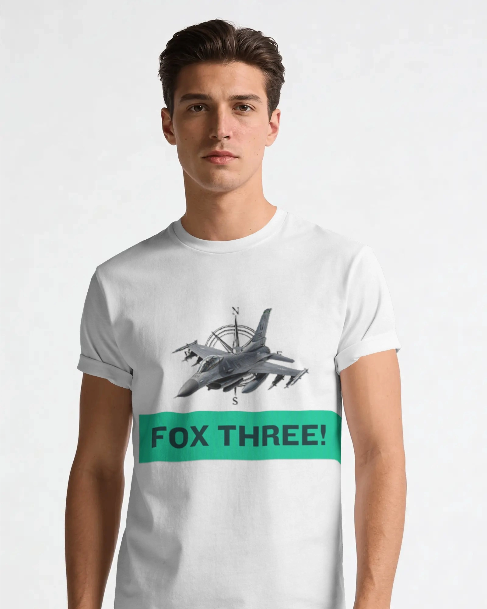 Fox Three (Unisex) Oversize Tişört