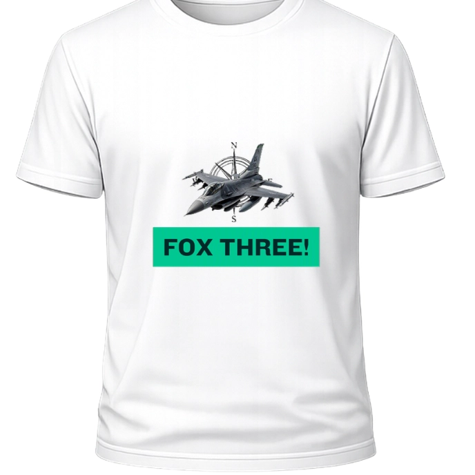 Fox Three (Unisex) Oversize Tişört