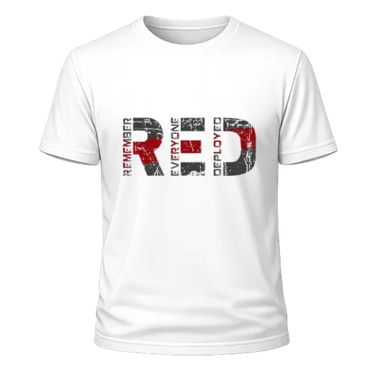 Red B Baskılı Beyaz Oversize Tişört
