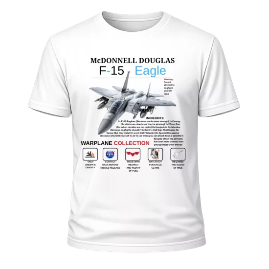 F-15 Eagle Havacılık Tişörtü 