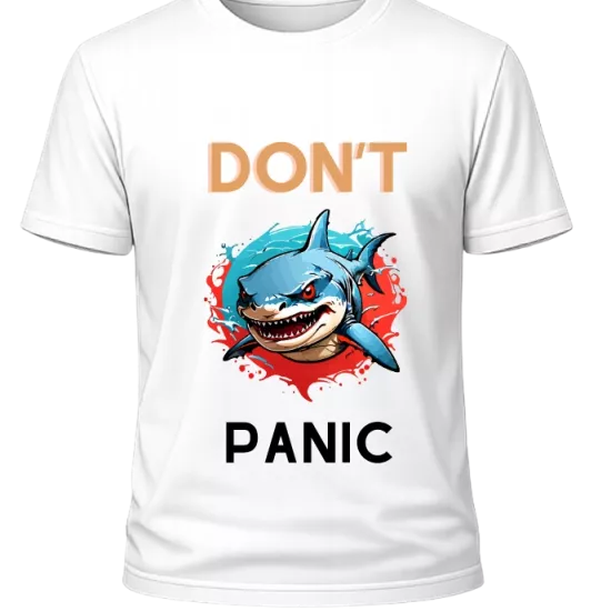 Don’t Panic Dalgıç Tişörtü