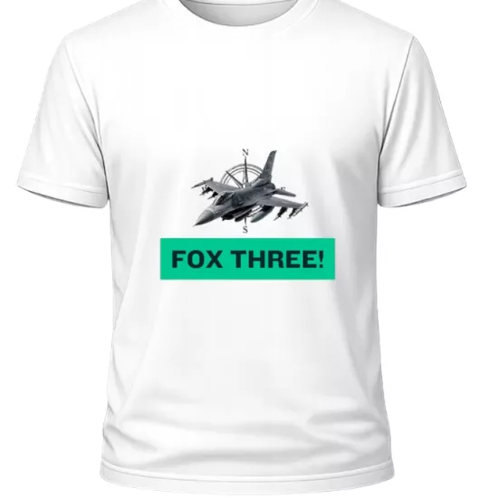 Fox Three (Unisex) Oversize Tişört